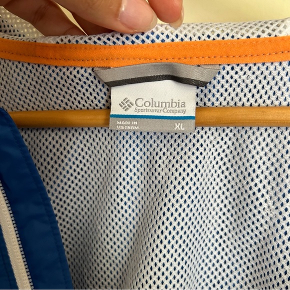 COLUMBIA PFG Hooded Pullover Windbreaker XL - Picture 4 of 6